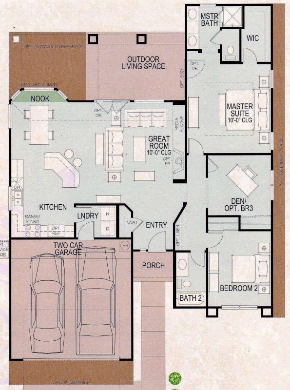 Robson Ranch Augusta Floor Plan