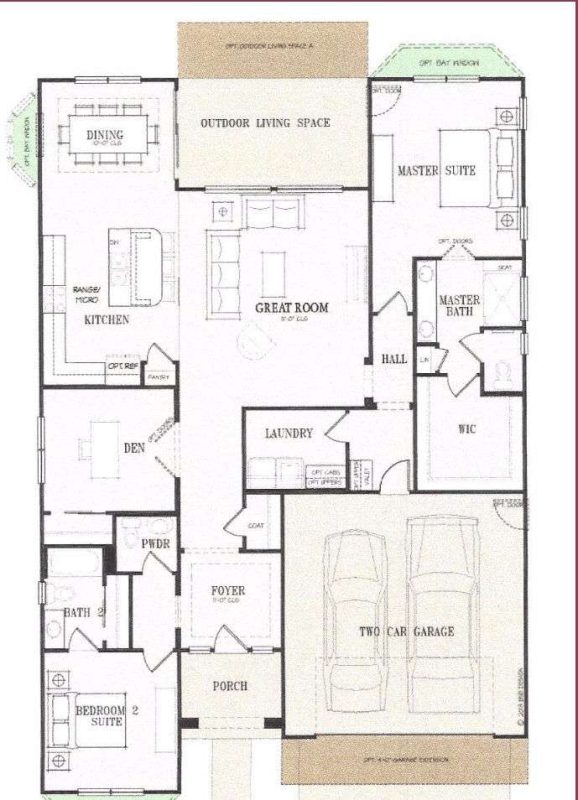 Robson Ranch Briscoe floor plan